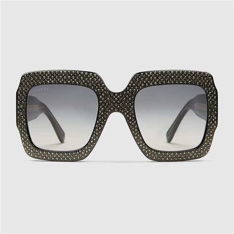 gucci rhinestone sunglasses|Gucci authentic sunglasses.